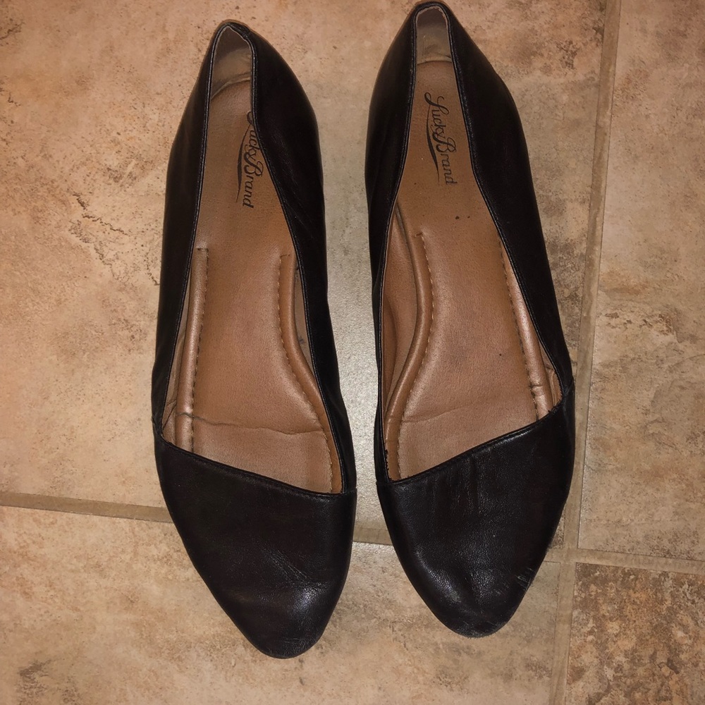 Worn Lucky Brand flats